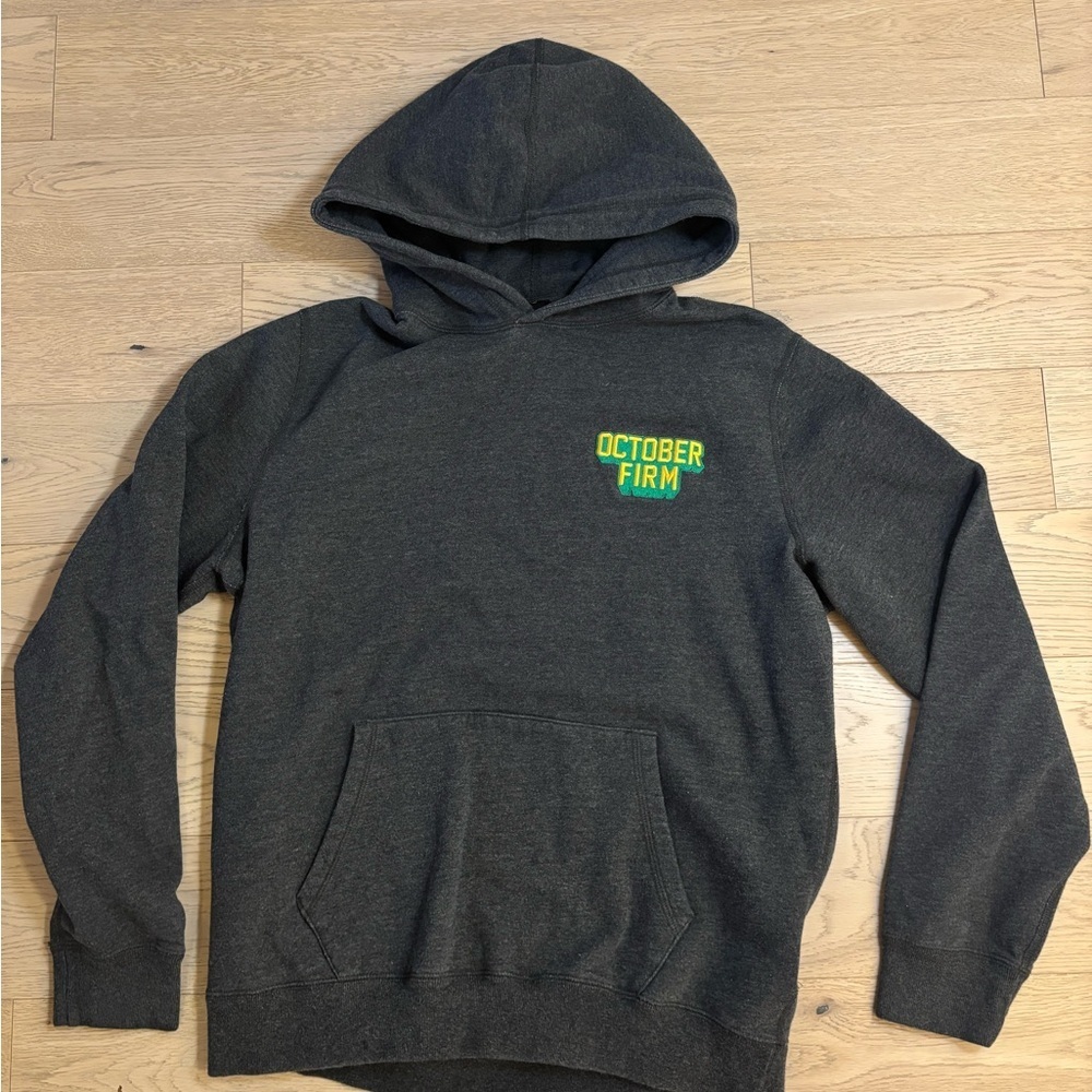 OVO October Firm Men's Gray Hoodie